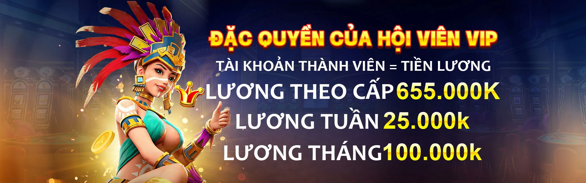 Chương trình VIP độc quyền lucky6868 khuyến mãi